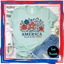Load image into Gallery viewer, America Land of the Free Flowers