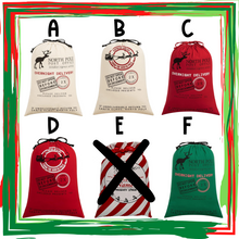 Load image into Gallery viewer, Santa Bag - Personalized