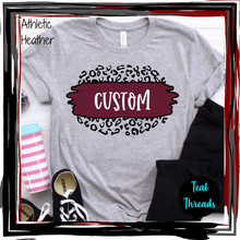 Load image into Gallery viewer, Custom Brushstroke Leopard Spots