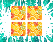 Load image into Gallery viewer, Fruit Coasters (set of 2 or 4)
