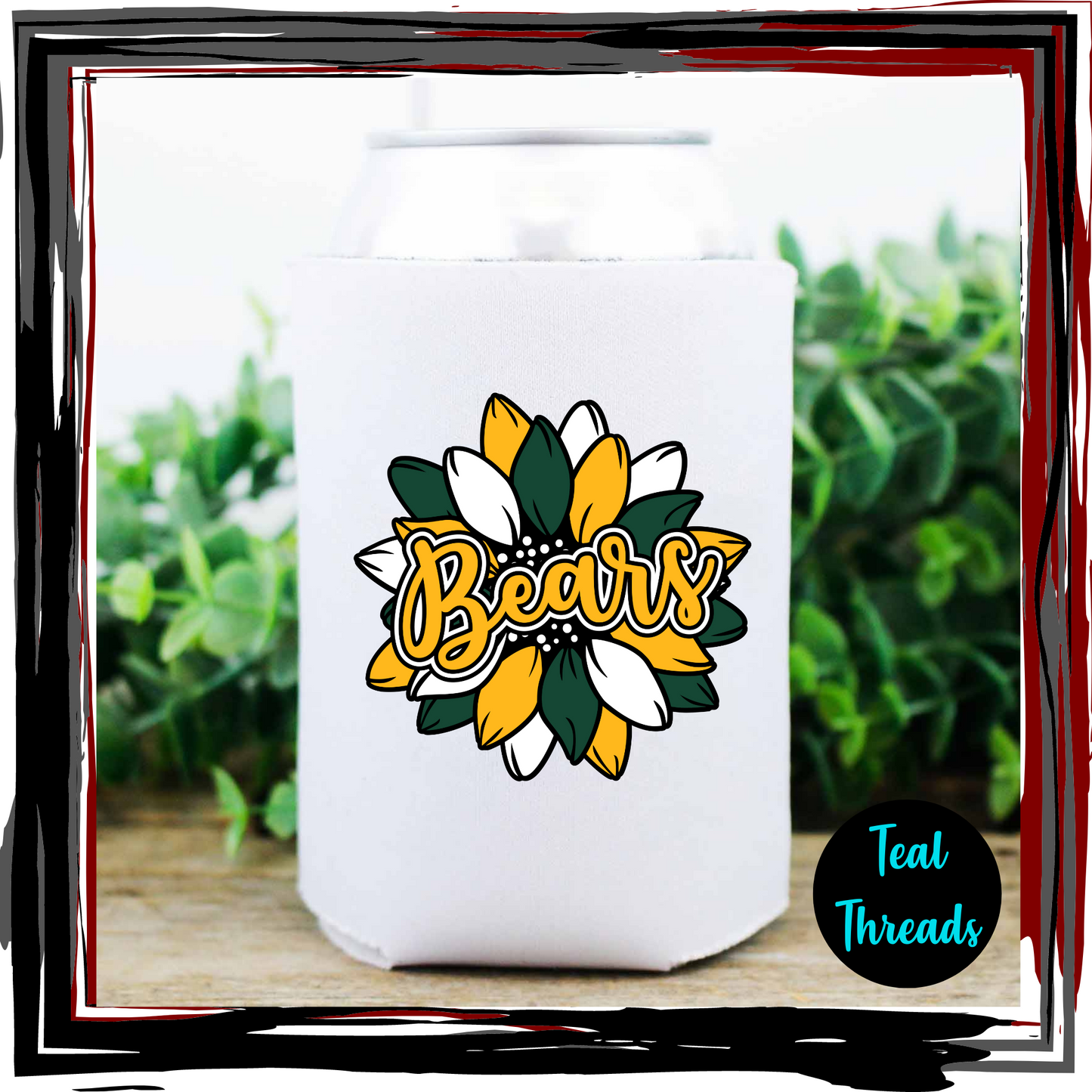 Can Cooler - Sunflower Mascot