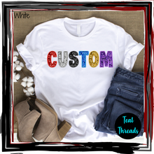 Load image into Gallery viewer, Custom Faux Sequin/Embroidery