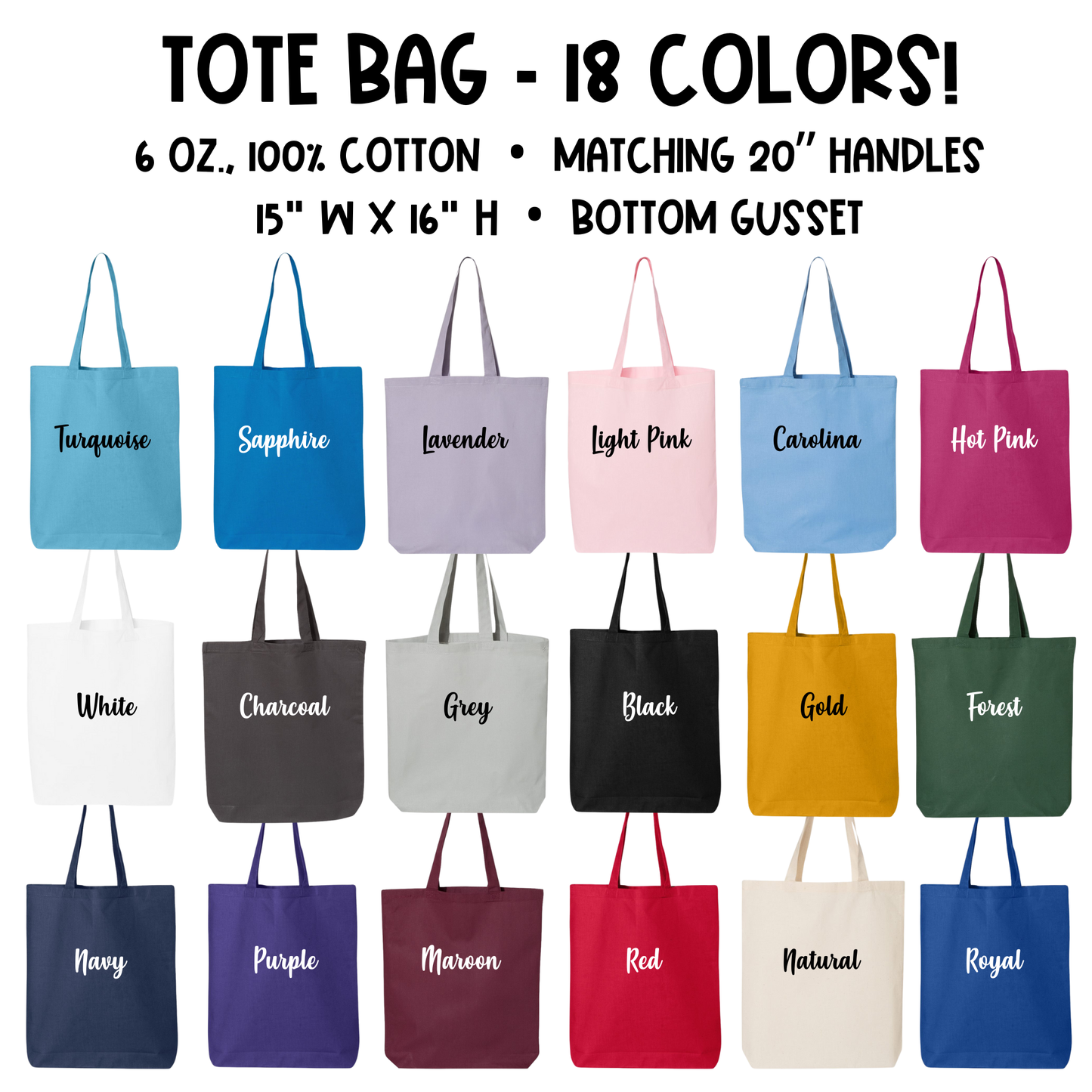 Tote Bag - You Pick the Design!
