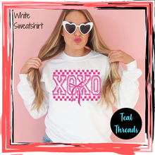 Load image into Gallery viewer, XOXO Checkered Bow