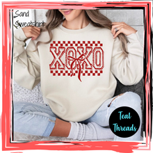 Load image into Gallery viewer, XOXO Checkered Bow