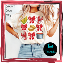 Load image into Gallery viewer, Coquette Bow Crawfish