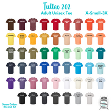 Load image into Gallery viewer, a group of t - shirts with different colors and sizes
