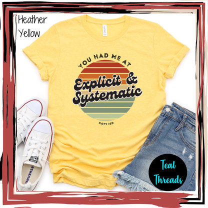 Explicit & Systematic Sunset