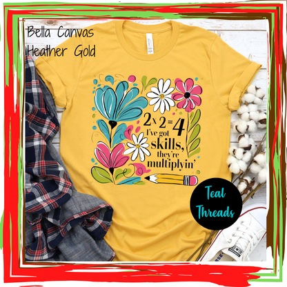 2x2=4 I've Got Skills