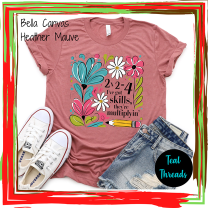 2x2=4 I've Got Skills