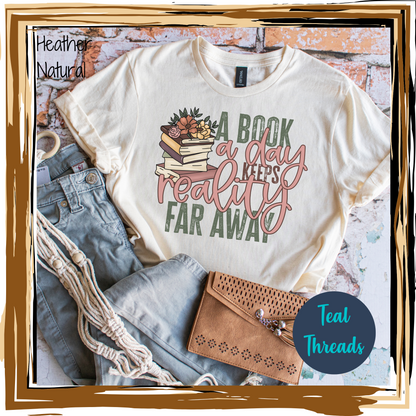 A Book A Day Keeps Reality Far Away