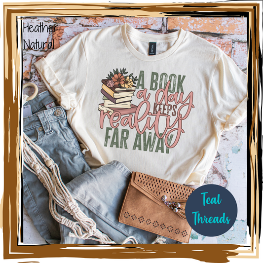 A Book A Day Keeps Reality Far Away