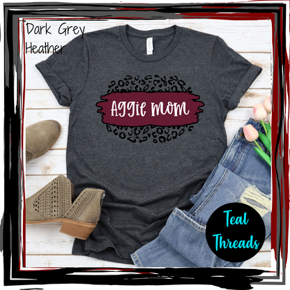 Custom Brushstroke Leopard Spots