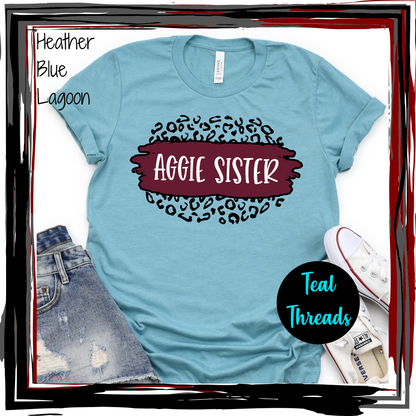 Custom Brushstroke Leopard Spots