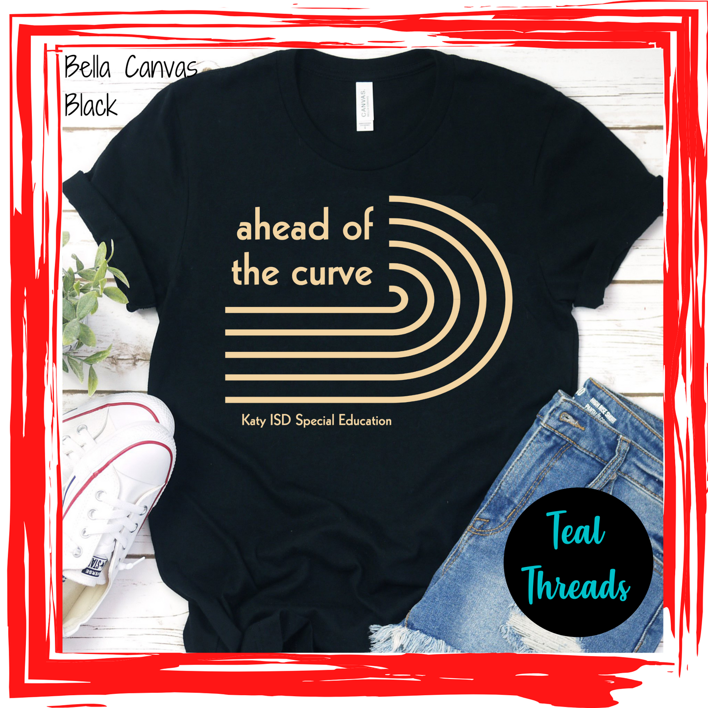 Ahead of the Curve (cream design)