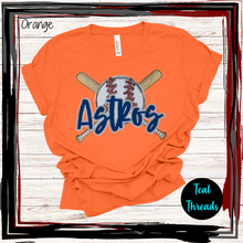 Load image into Gallery viewer, Astros Baseball Bats - Navy Astros
