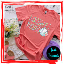 Load image into Gallery viewer, Baseball Mama Floral
