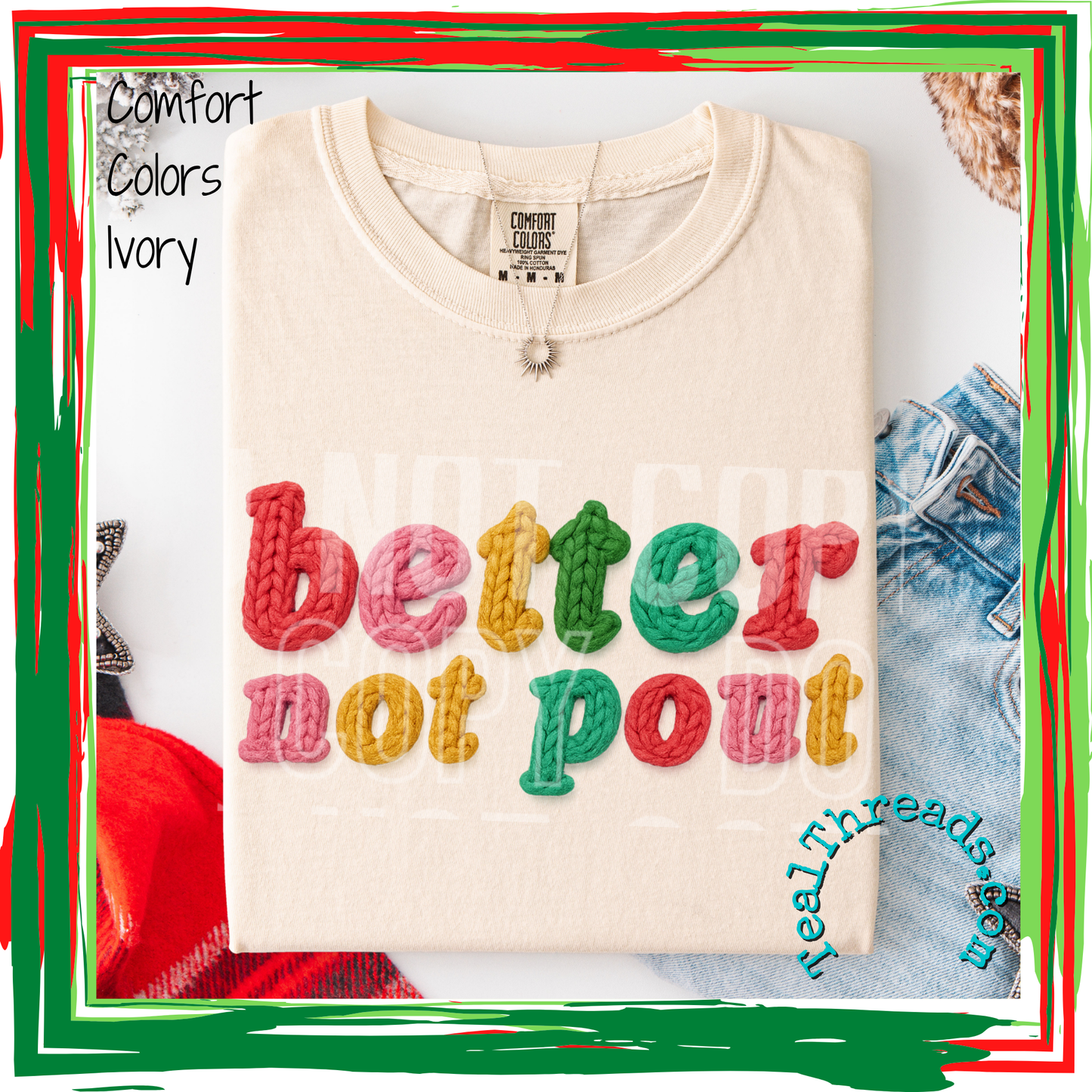 Better Not Pout Faux Yarn