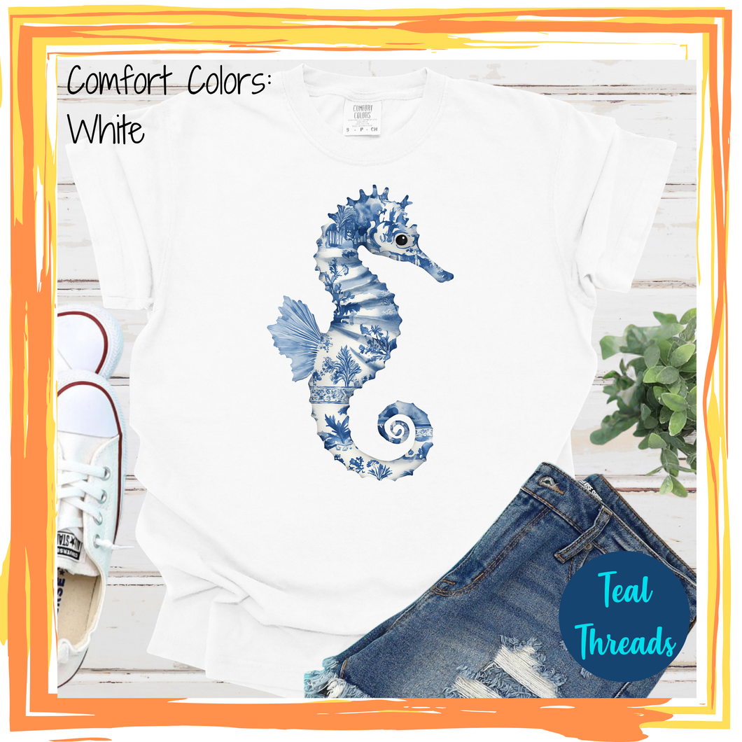 Blue Seahorse