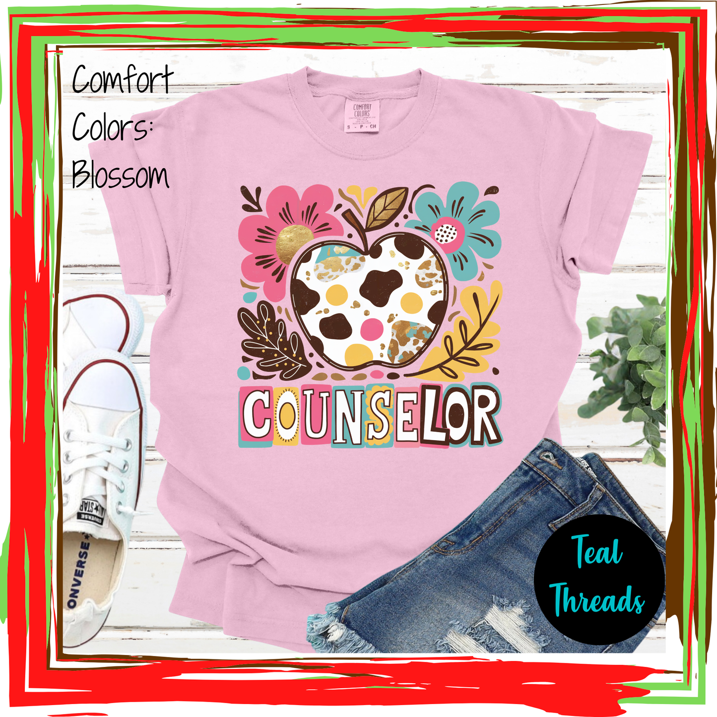 Boho Floral Counselor