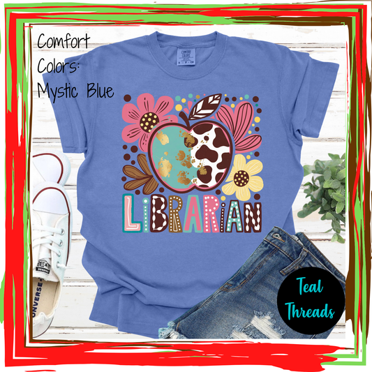 Boho Floral Librarian