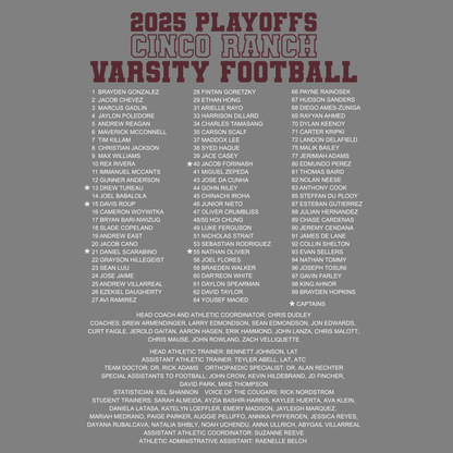 CRHS Football Playoffs 2025