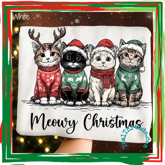 Meowy Christmas Cats