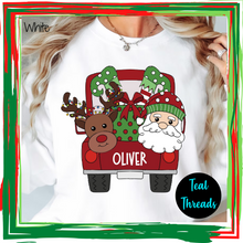 Load image into Gallery viewer, Santa Truck Custom Name
