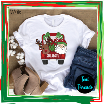 Santa Truck Custom Name