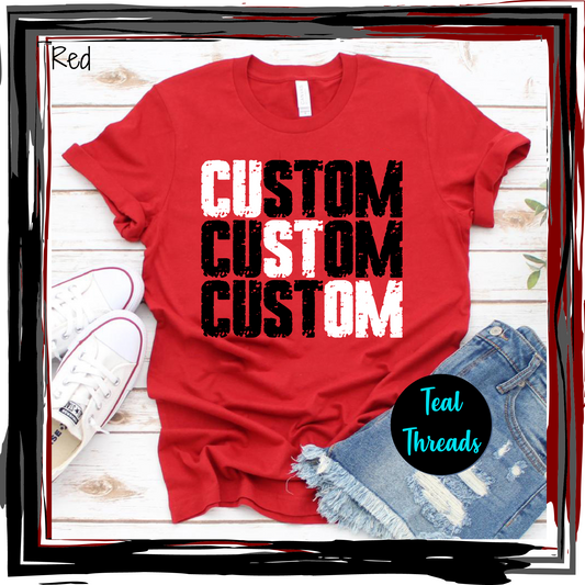 Custom Grunge Diagonal