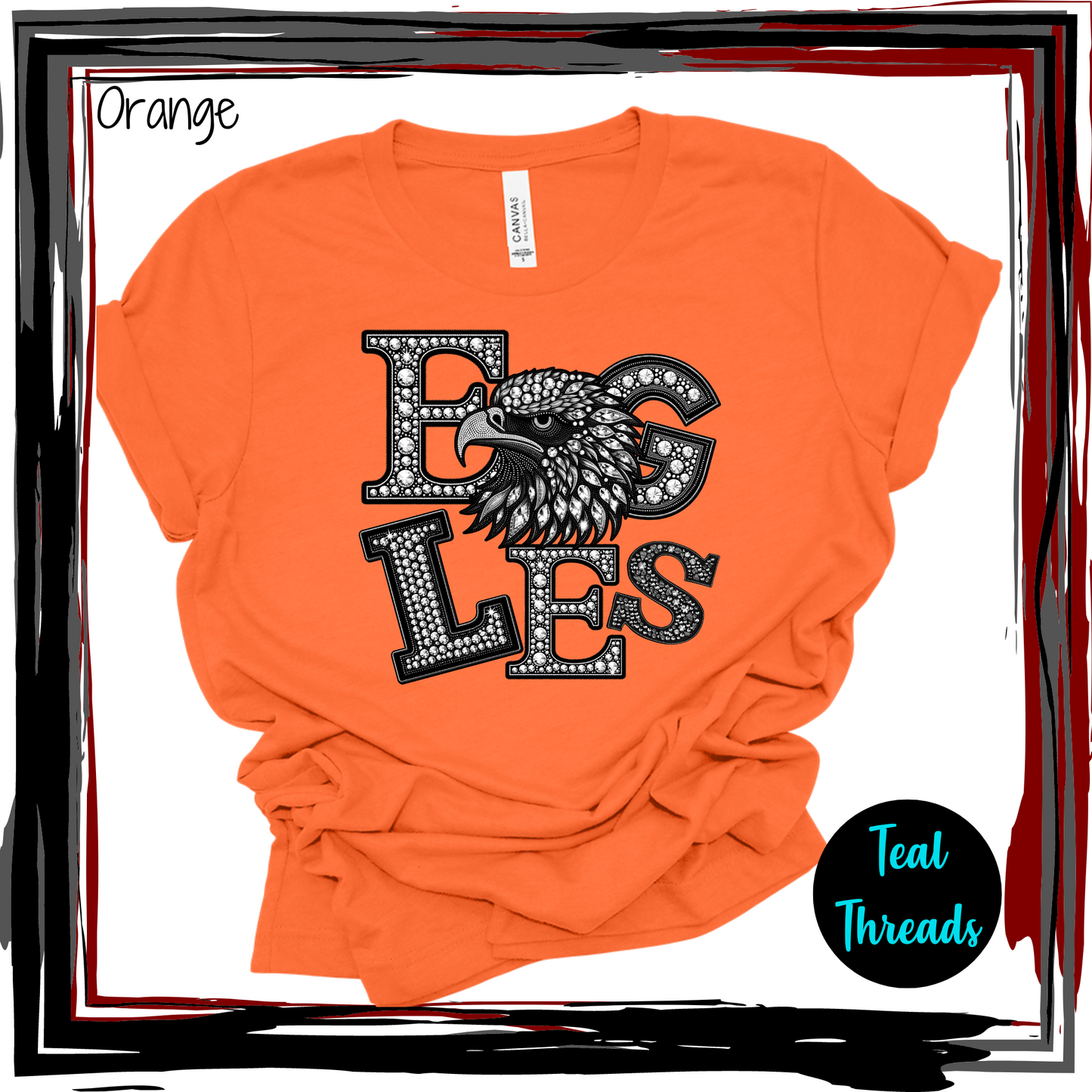 Eagles Faux Rhinestone