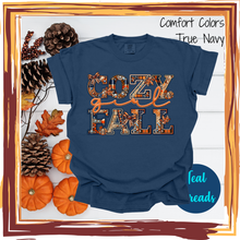 Load image into Gallery viewer, Cozy Girl Fall Faux Embroidery
