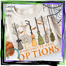 Load image into Gallery viewer, A Girl&#39;s Gotta Have Options - Broomsticks
