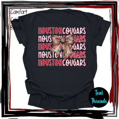 Houston Cougars Football Bow