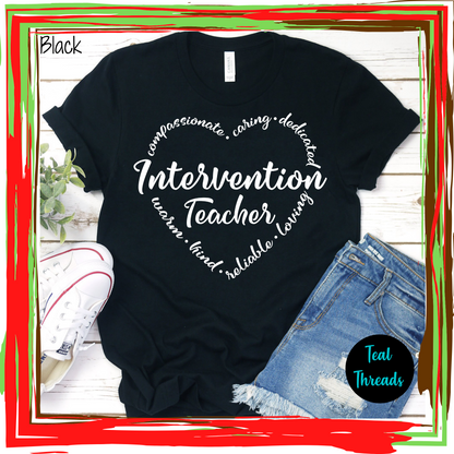 Intervention Teacher Heart