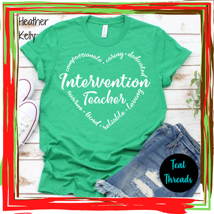 Intervention Teacher Heart