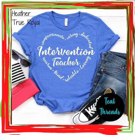 Intervention Teacher Heart