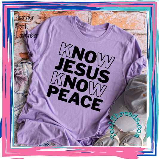 Know Jesus Know Peace