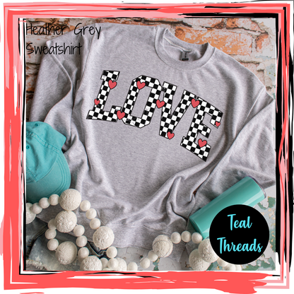 LOVE Checkered