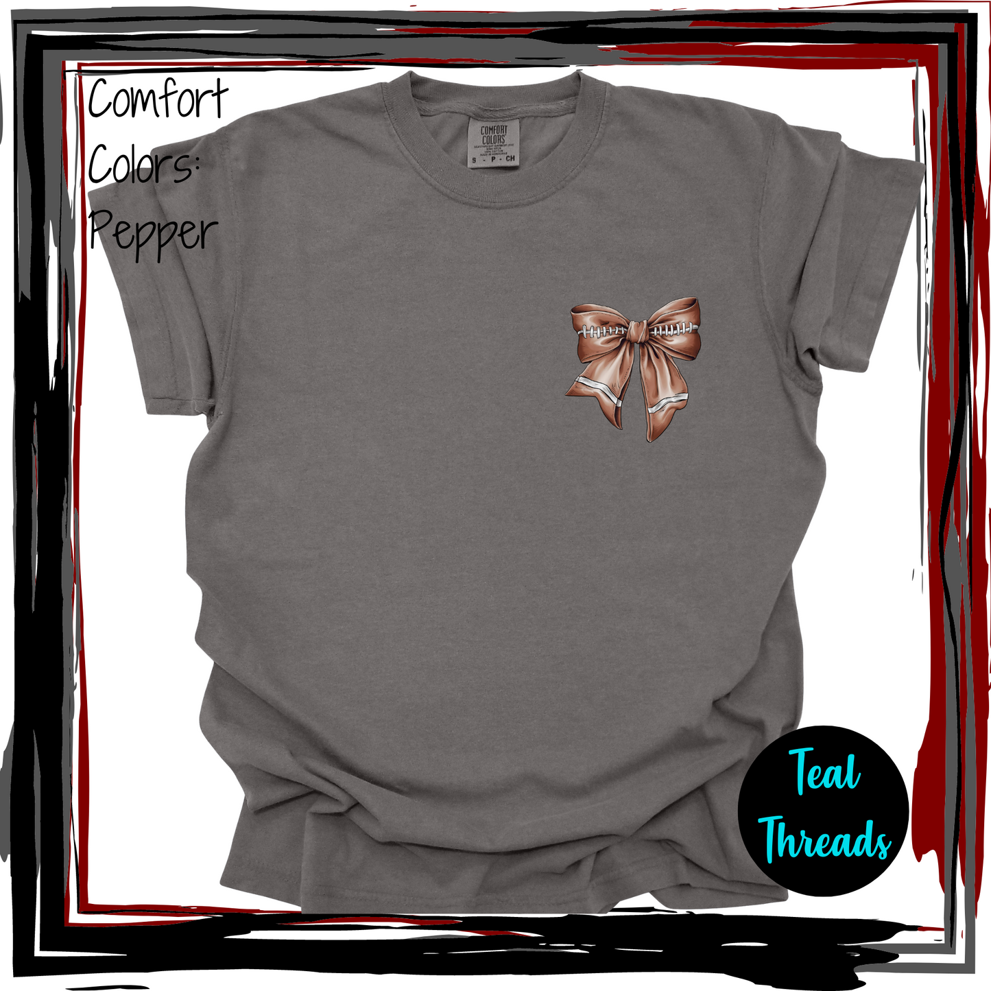 Longhorns Football Bow