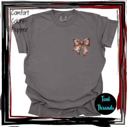 Longhorns Football Bow