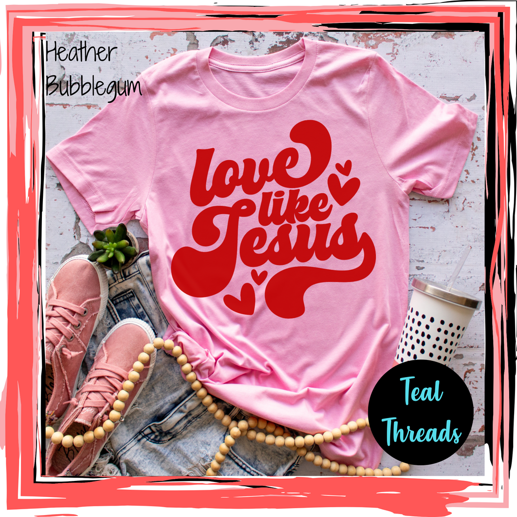 Love Like Jesus - Red