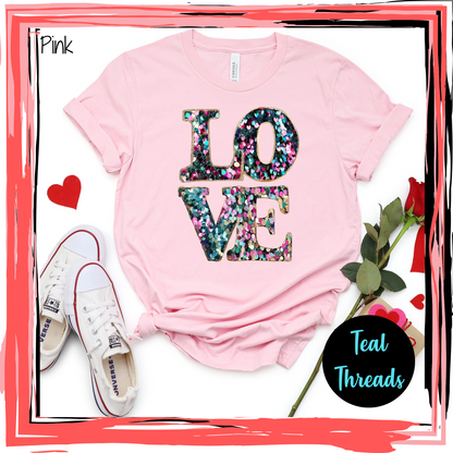 Love Sparkle Sequins