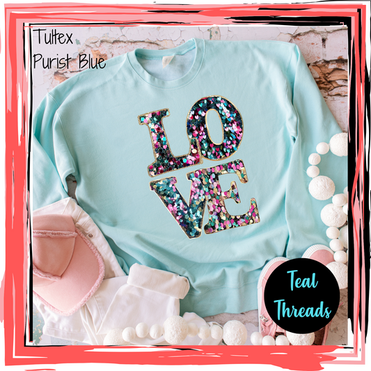 Love Sparkle Sequins