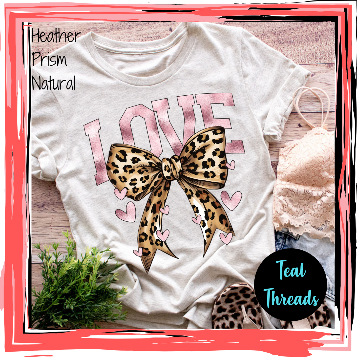 Love Leopard Bow