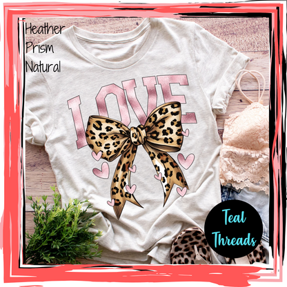 Love Leopard Bow