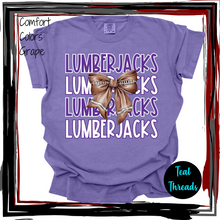 Load image into Gallery viewer, Lumberjacks Football Bow
