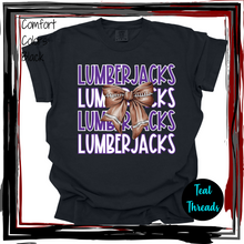 Load image into Gallery viewer, Lumberjacks Football Bow
