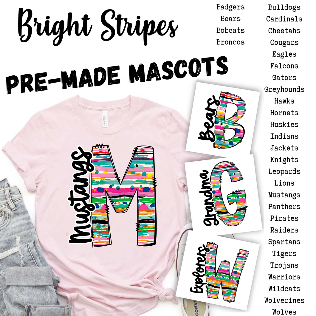 Mascot Bright Stripes