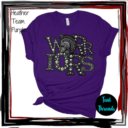 Warriors Faux Rhinestone